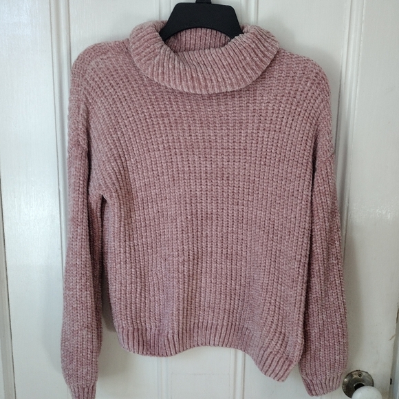 SO Juniors Pink Knitted Sweater - Picture 5 of 7